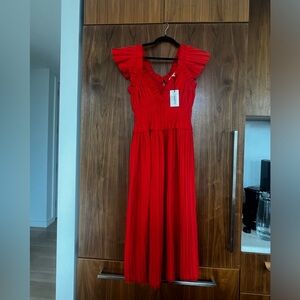 SEA NY Greir Dress Size 6 - NWT - Color Poppy